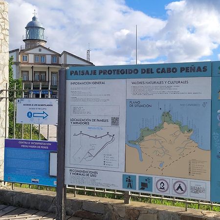 Апартаменти La Morada Del Cabo Penas Folu-Gozon-Луанко Екстер'єр фото